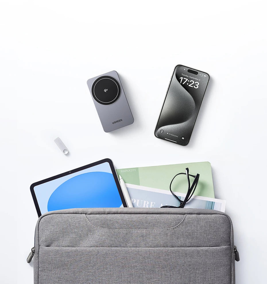 25W Qi2 Magnetic Charger Stand for iPhone and AirPods