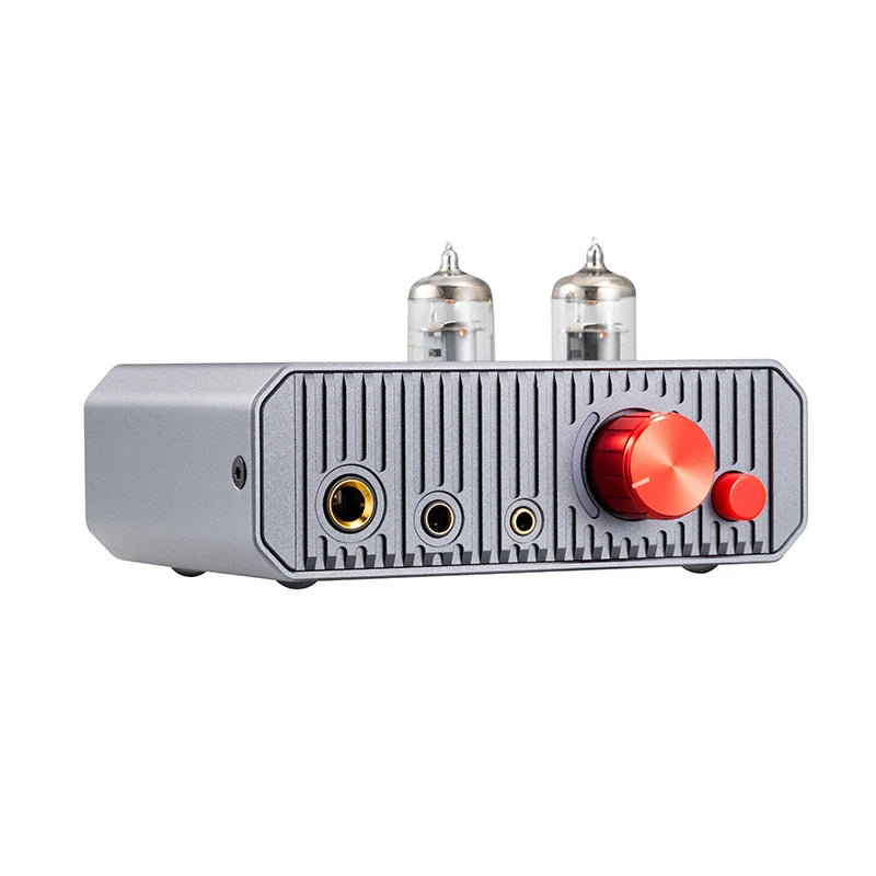 Portable USB Tube DAC Headphone Amp for Hi-Res Sound