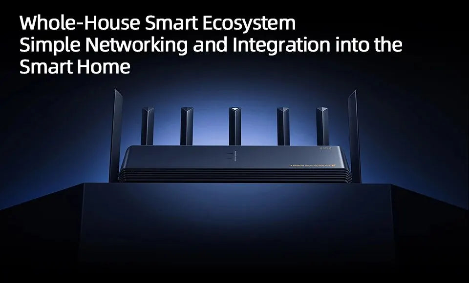 Smart WiFi 7 Mesh Router for Whole Home Coverage