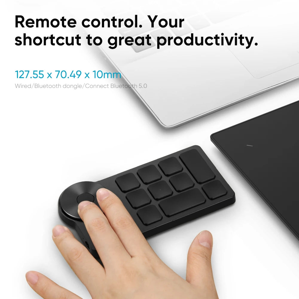 Wireless Graphics Tablet with 16K Pressure Stylus