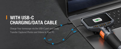 Portable 1080p Endoscope 6.2mm with 32GB Card