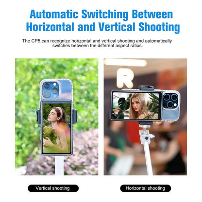 Smartphone Rear Camera Monitor with Pink Case