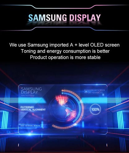 13.3-Inch 4K OLED Portable Monitor Touchscreen USB-C