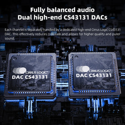 Bluetooth Headphone Amplifier LDAC 4.4mm Balanced