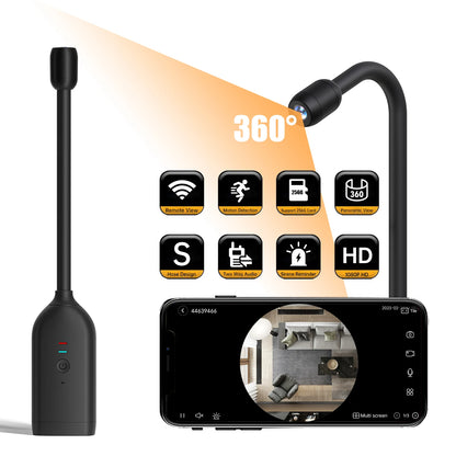 4K 360 Degree Wireless IP Camera Motion Detection 128GB