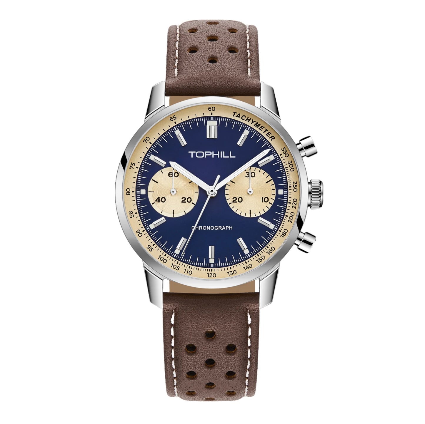 ST19 Movement Chronograph Watch Navy Blue
