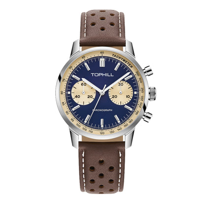 ST19 Movement Chronograph Watch Navy Blue