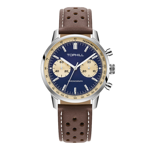 ST19 Movement Chronograph Watch Navy Blue