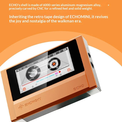 Portable Lossless Audio Player with HiFi DAC and Bluetooth