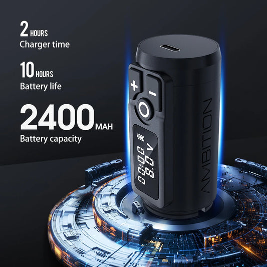 Portable Rechargeable Tattoo Rotary Pen 2400mAh
