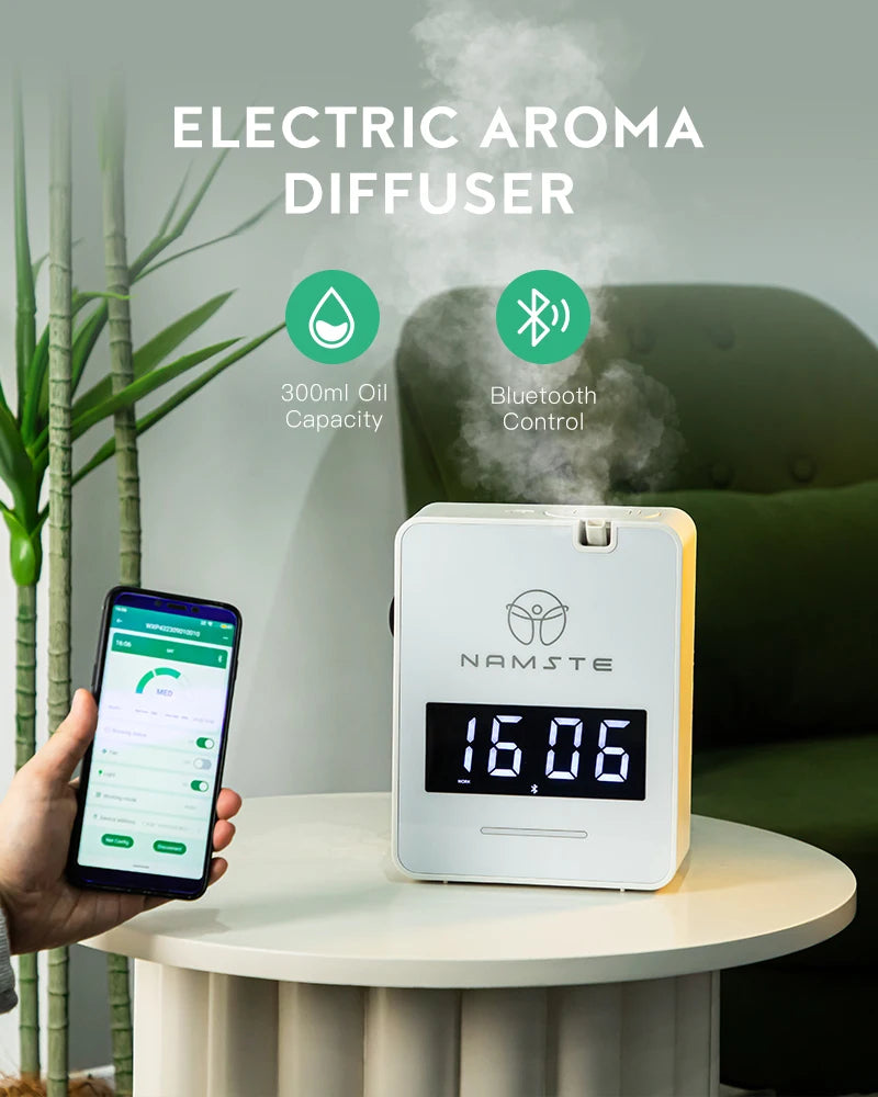 Bluetooth Smart Aroma Diffuser Essential Oil Air Freshener