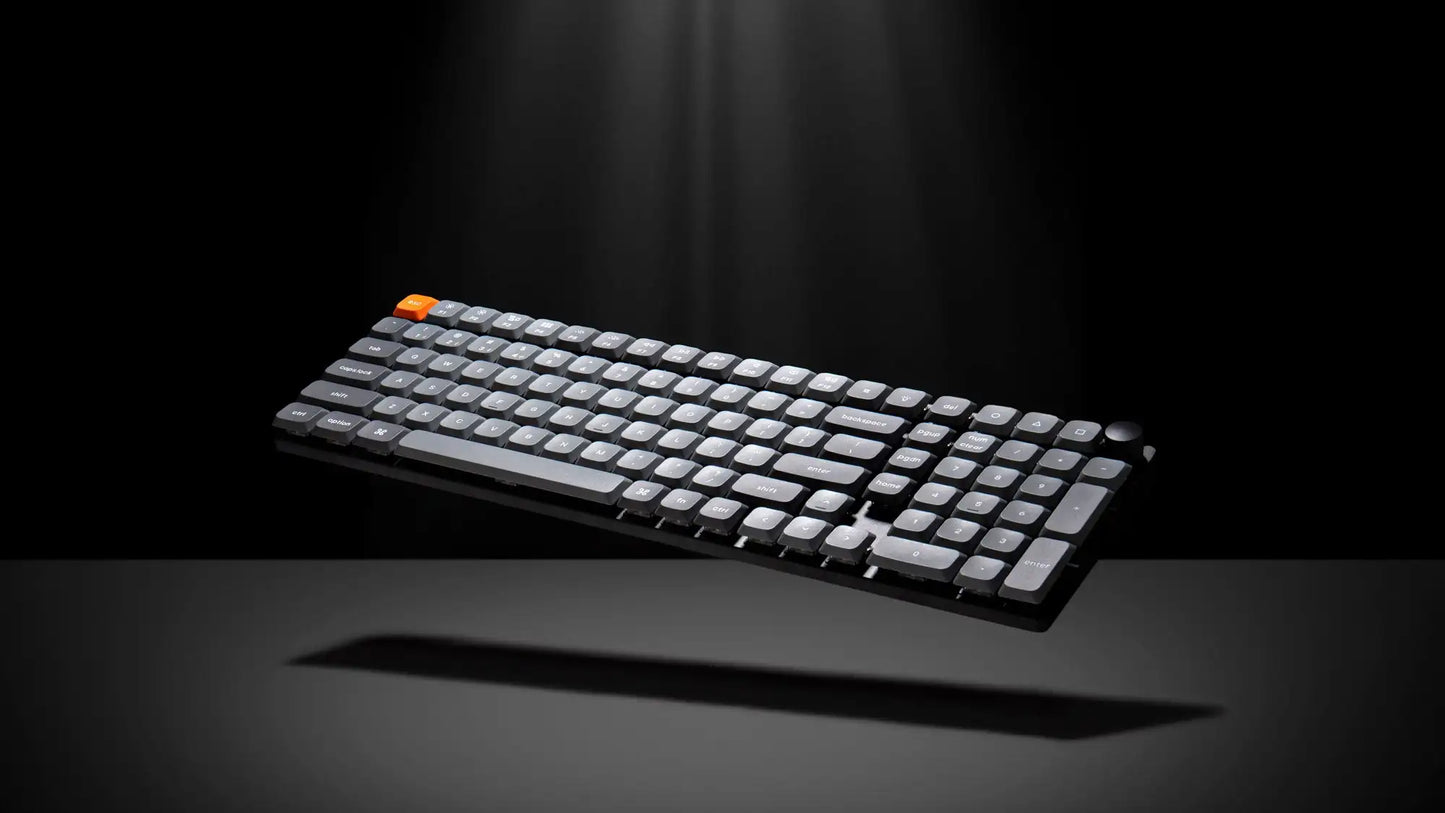 Ultra Slim Wireless Mechanical Keyboard with PBT Keycaps