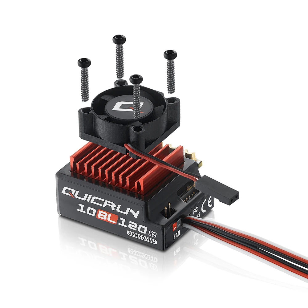 8.5T Sensored Motor and ESC Combo for RC Racing