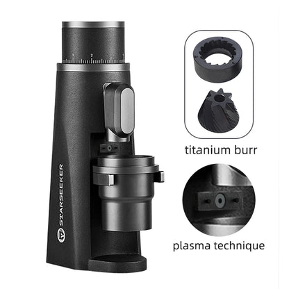 Black Ti Plasma Electric Espresso Grinder 48mm