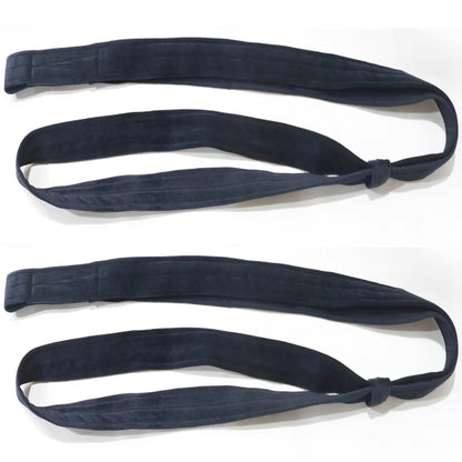 Dark Blue Circus Trapeze Straps 2m Rope Loop