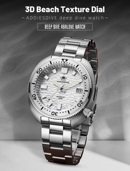 Silver Luxury Automatic Mechanical Watch with Sapphire Crystal