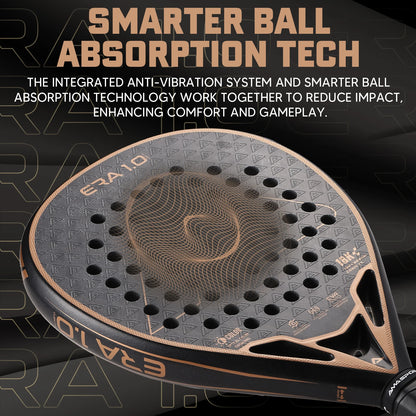 Lightweight 18K Carbon Padel Racquet for Power and Control
