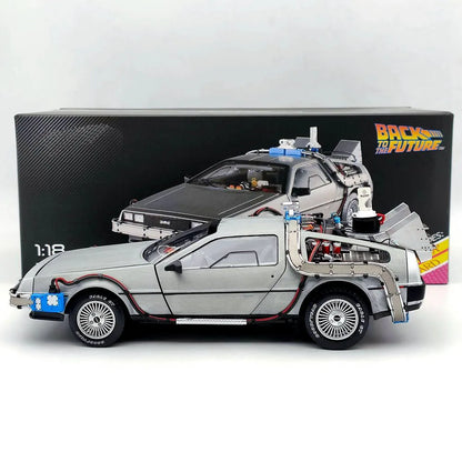1:18 Diecast Back to the Future Time Machine Model
