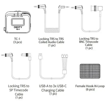 Wireless Timecode Box Kit with Microphone and App Control