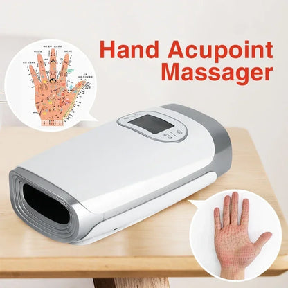Wireless Electric Hand Massager with Heat and Air Compression