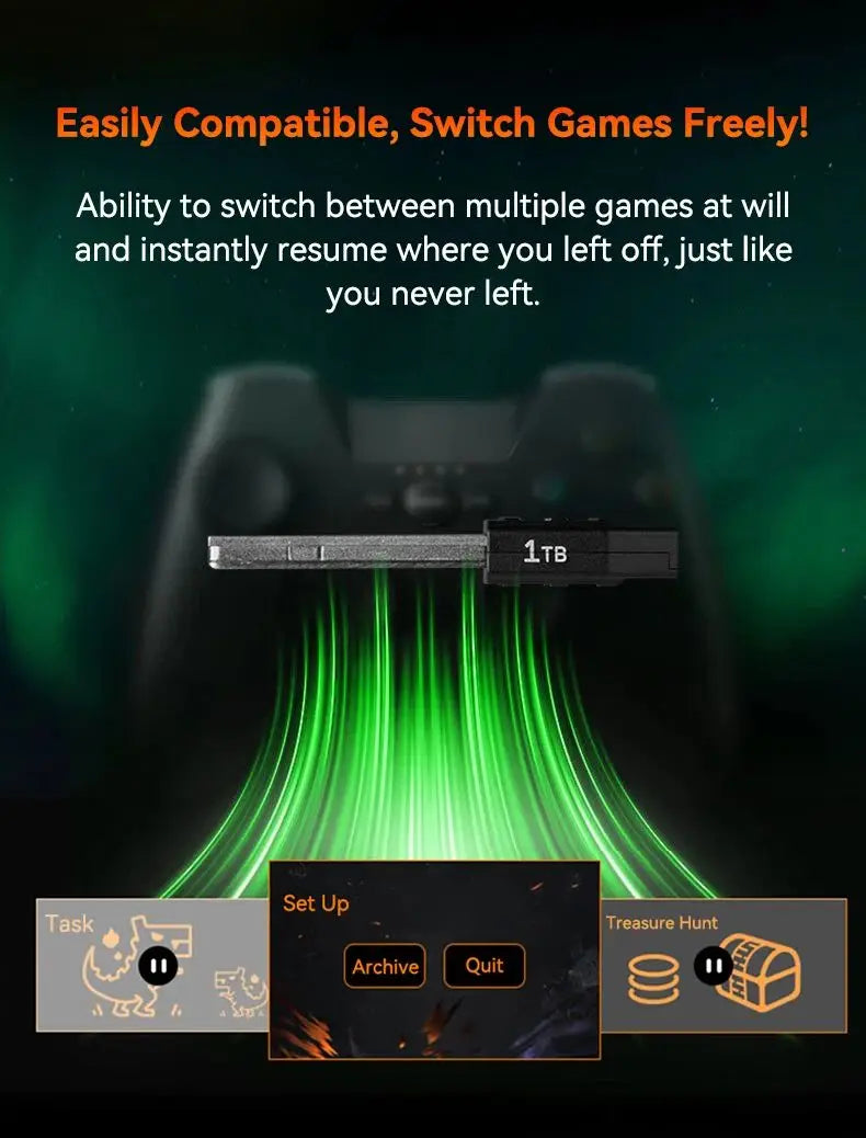 512GB Plug and Play SSD Console Expansion