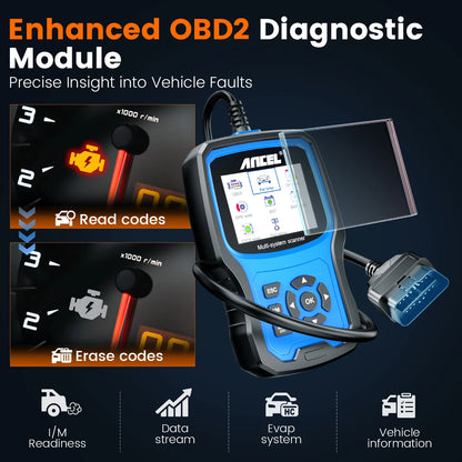 Full System Auto Diagnostic Tool with TPMS Functions
