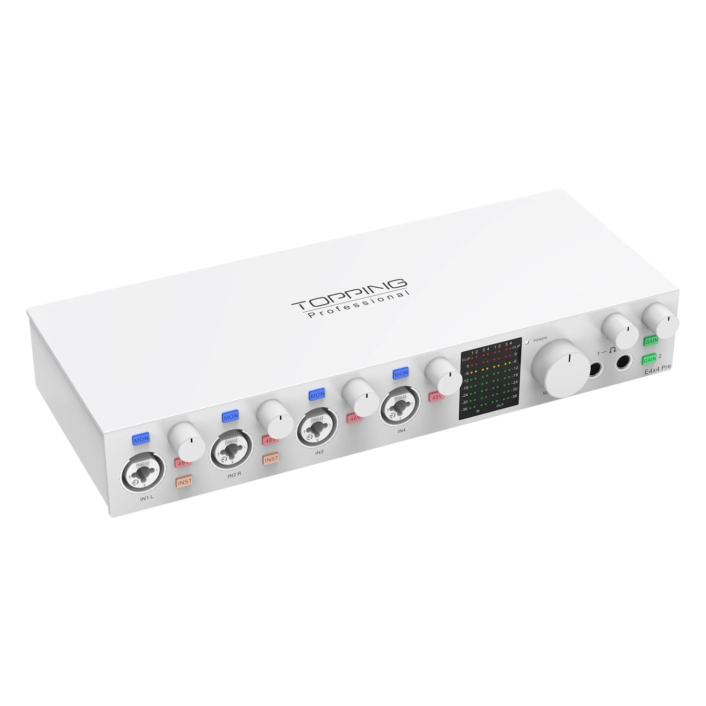 Pre-Professional 8 Channel Audio Interface with 4 LoopBack