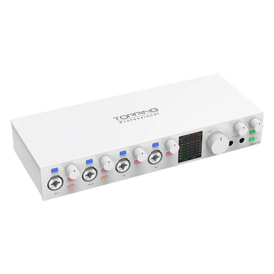 Pre-Professional 8 Channel Audio Interface with 4 LoopBack