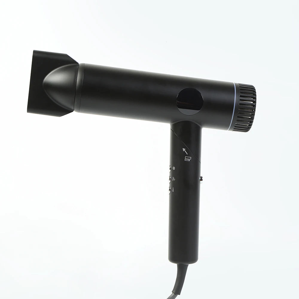 High Speed 130000RPM Brushless Hair Dryer Black
