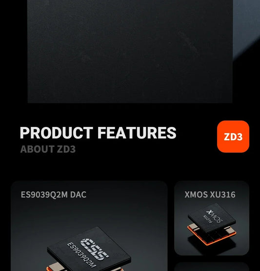 Hi Res Bluetooth USB DAC for Stereo Amplifier ZA3