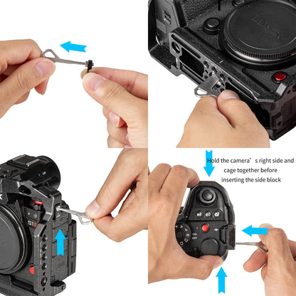 Camera Cage Kit Arca-Swiss Quick Release Panasonic S1 II