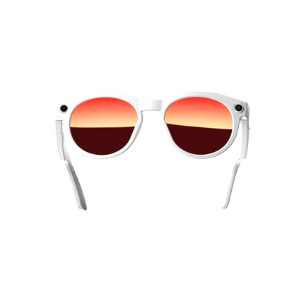 AI Smart Glasses 8MP Camera Colorful Lens 4K