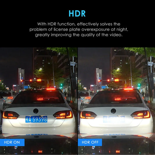 2K Dash Camera with 64GB Storage and Quad HD Recording