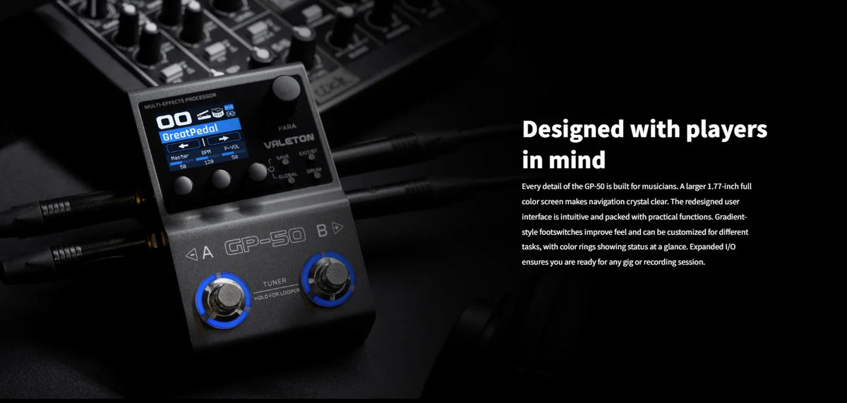 Electric Guitar Bass Effects Pedal with IR Box