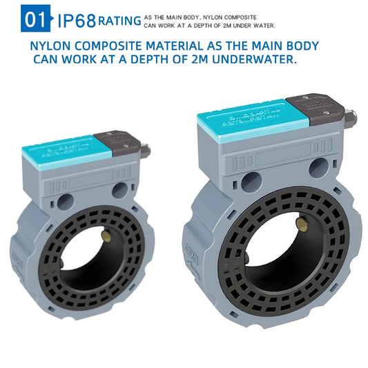 Industrial Ultrasonic Water Flow Meter DN65 for Irrigation Systems