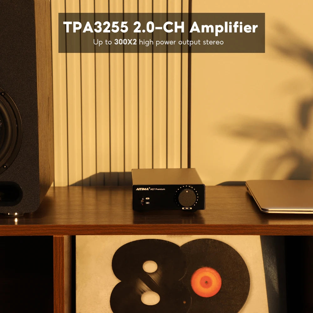 High Power 2-Channel Home Audio Amp with 32V Supply