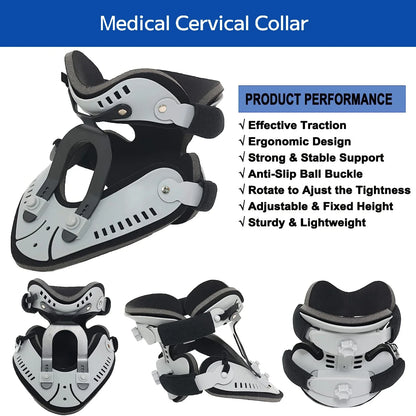 Adjustable Neck Brace Support for Posture and Pain Relief