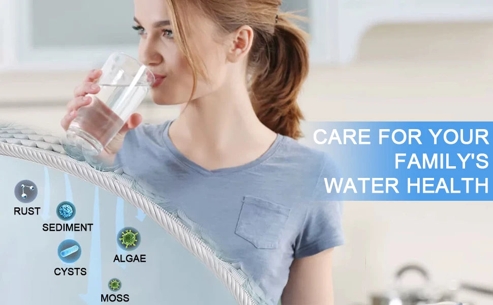 Whole House 3000L Water Purifier with 0.01μm Pre-Filter