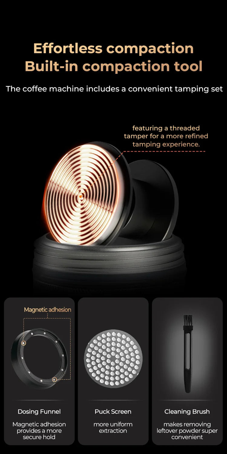 Portable Wireless Electric Espresso Machine 51mm