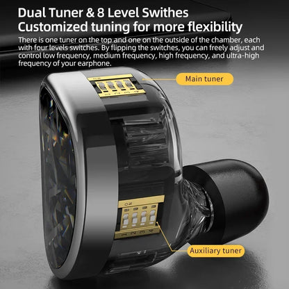 Tunable Noise Cancelling Earbuds
