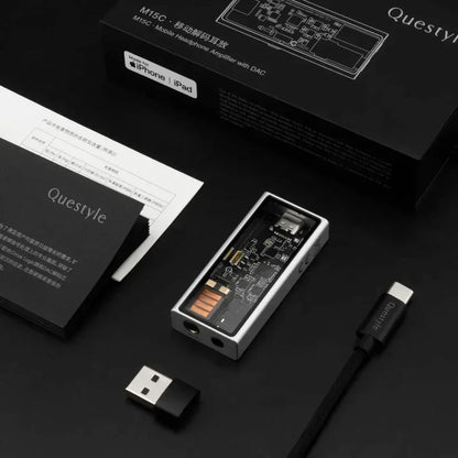 High-Resolution USB DAC Headphone Amplifier for Music