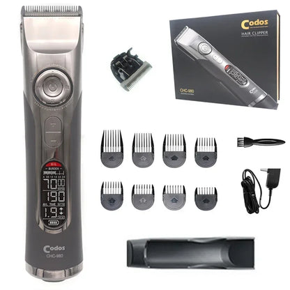 Rechargeable Men’s Hair Clipper for Barbering and Grooming
