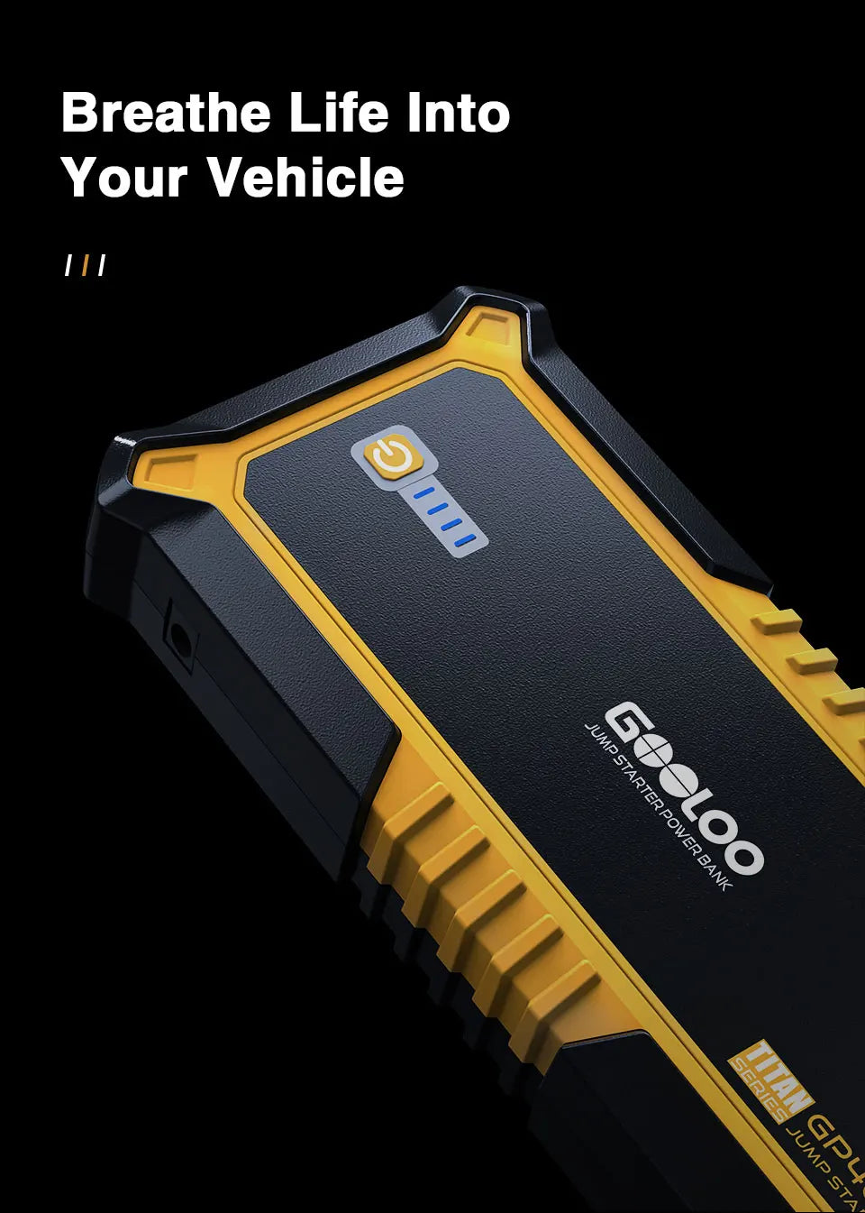 4000A 12V Car Battery Jump Starter Power Bank