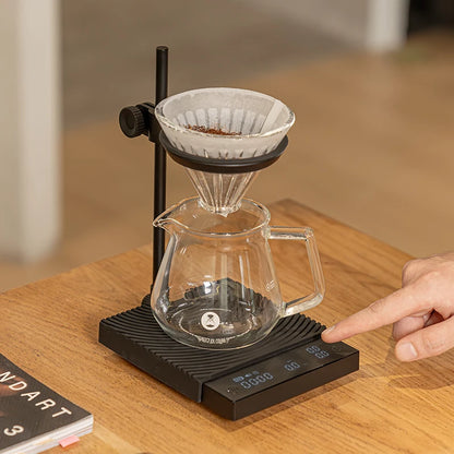 Digital Coffee Scale with Timer and Flow Rate Control
