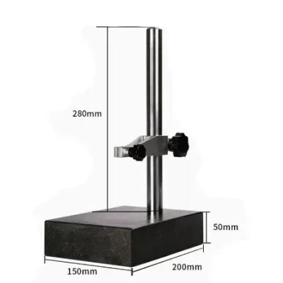 Heavy-Duty Marble Base Height Measuring Stand with Dial