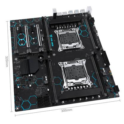 Server Motherboard Kit with Dual Xeon CPUs