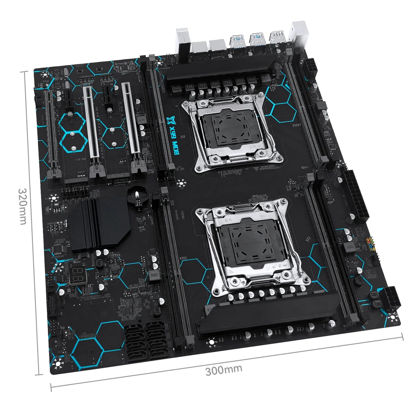 High-Performance X99 Motherboard with C612 Chipset