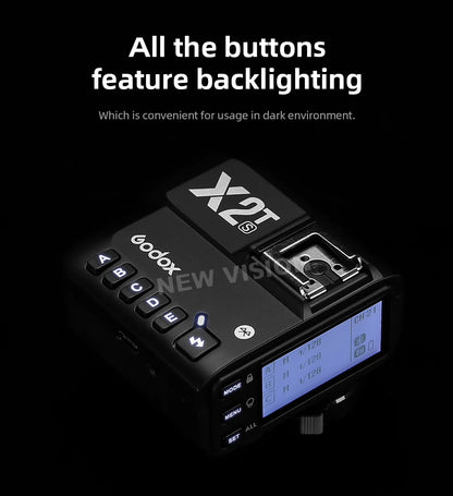 Portable Wireless Flash Trigger for Nikon DSLR/Mirrorless