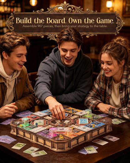 Buildable Strategy Board Game Mechanical Model Kit