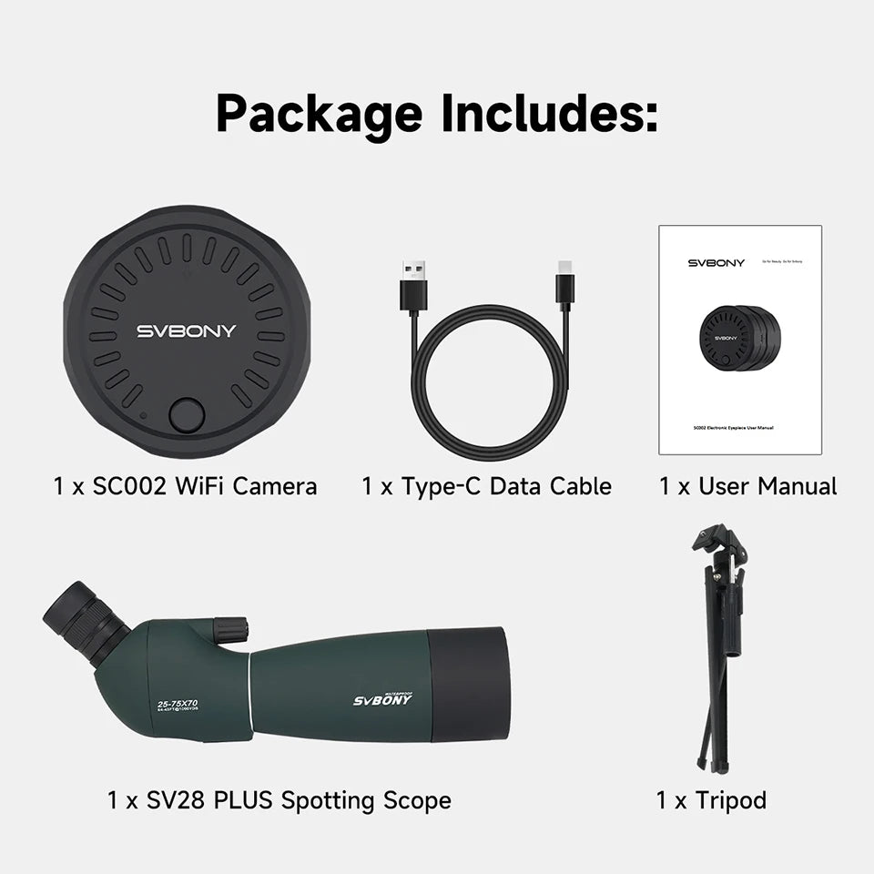 High-Resolution WiFi Eyepiece Camera for Nature